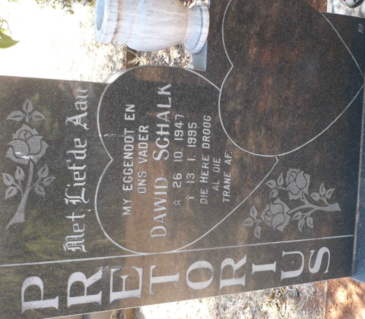 PRETORIUS Dawid Schalk 1947-1995