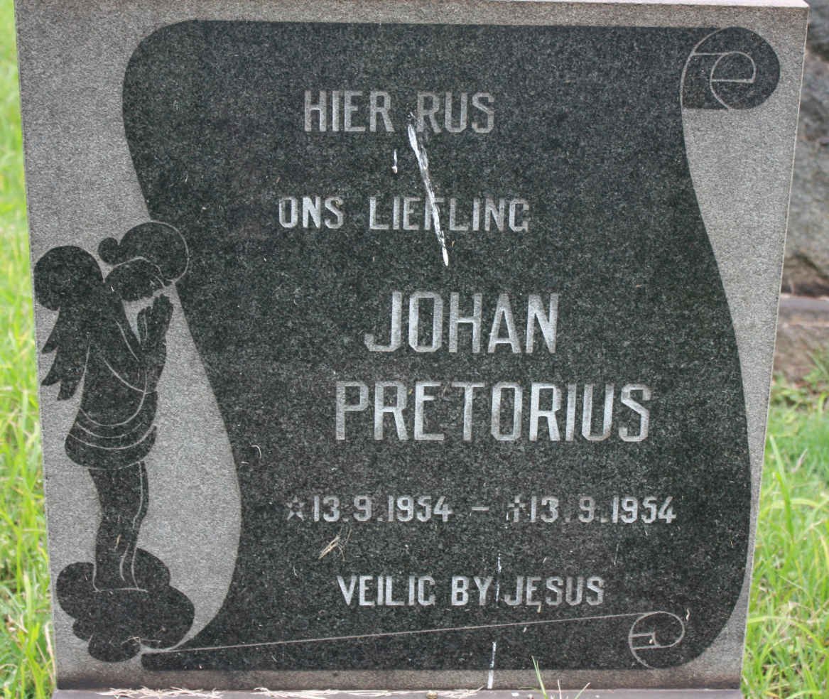 PRETORIUS Johan 1954-1954