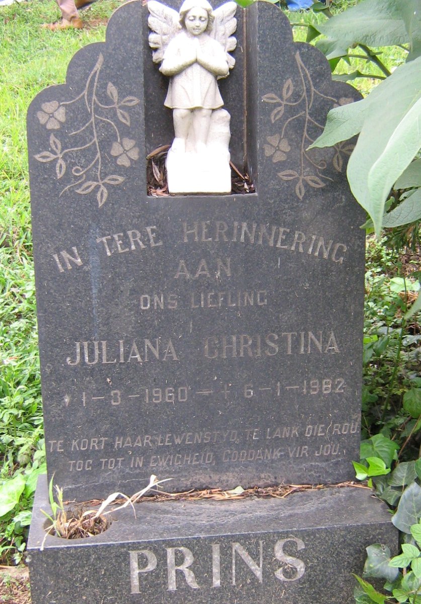 PRINS Juliana Christina 1960-1962