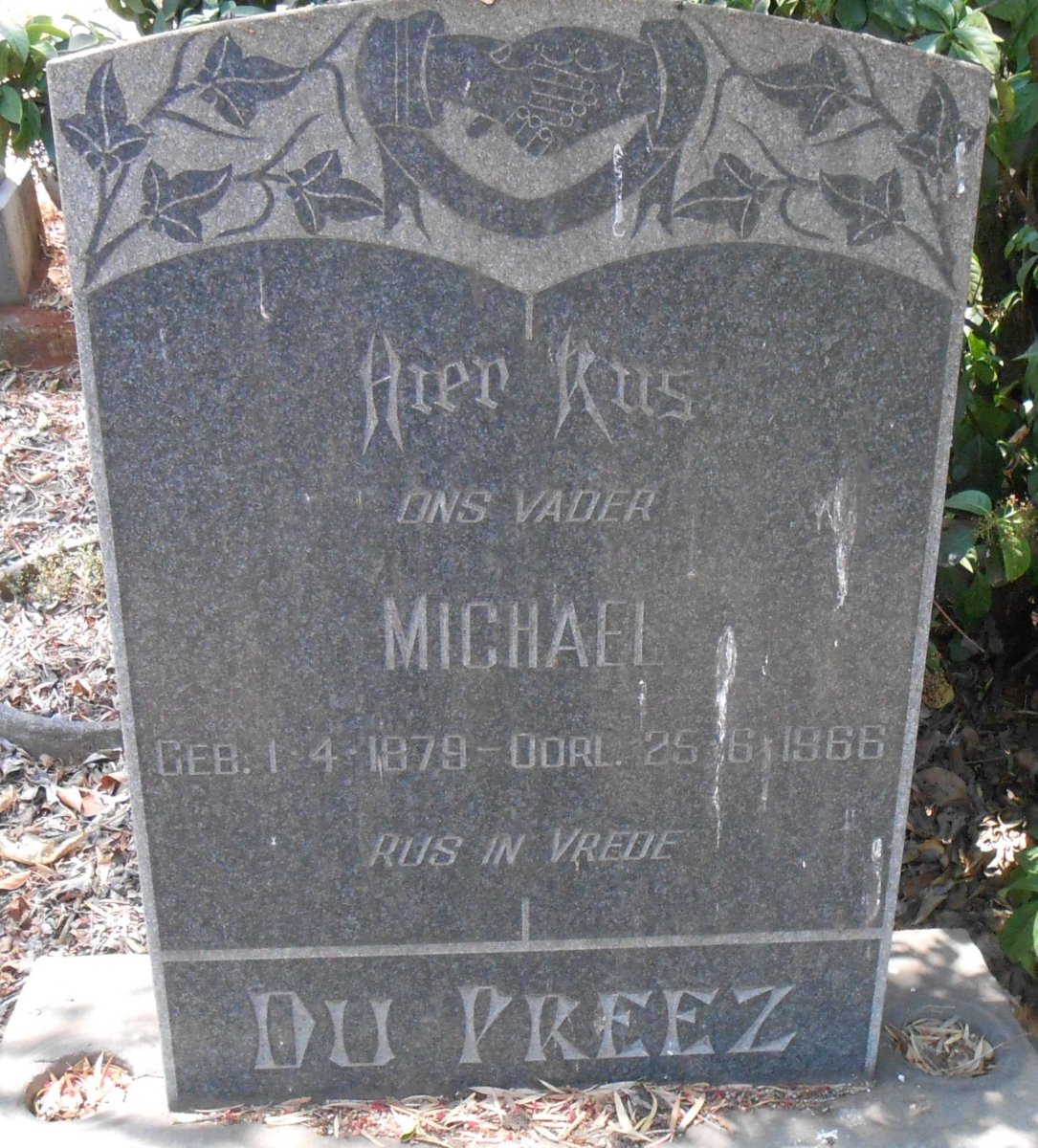 PREEZ Michael, du 1879-1966