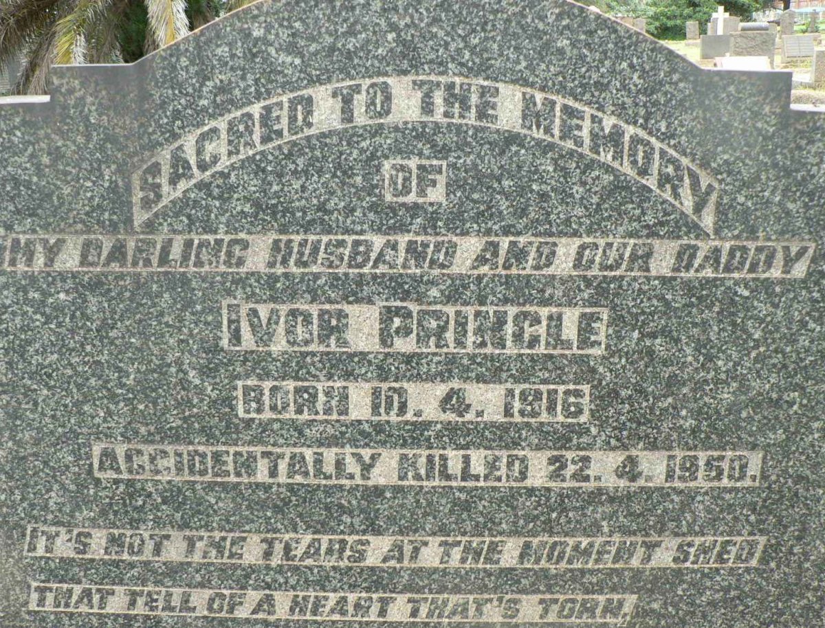 PRINGLE Ivor 1916-1950