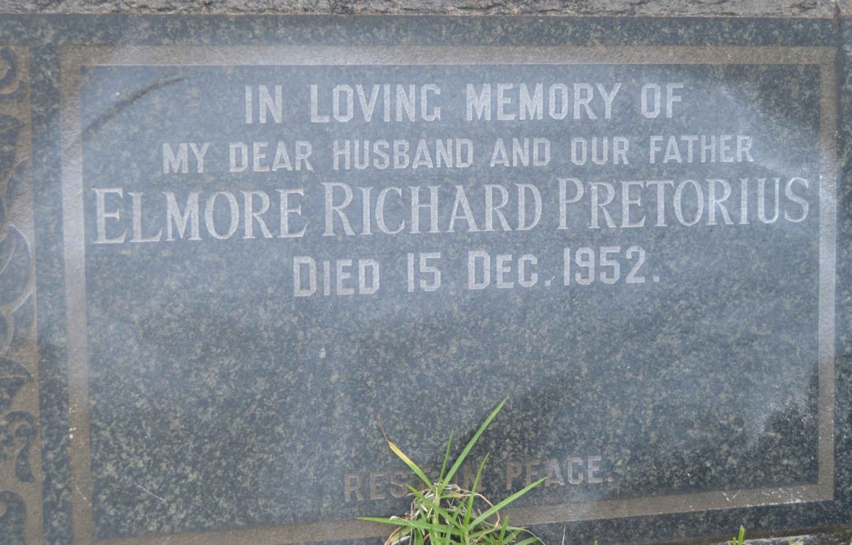 PRETORIUS Elmore Richard -1952