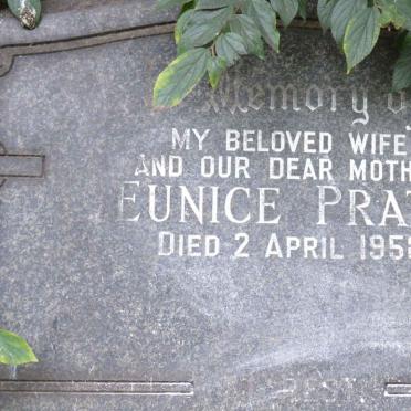 PRATT Eunice -1958