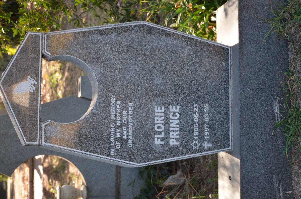 PRINCE Florrie 1906-1997