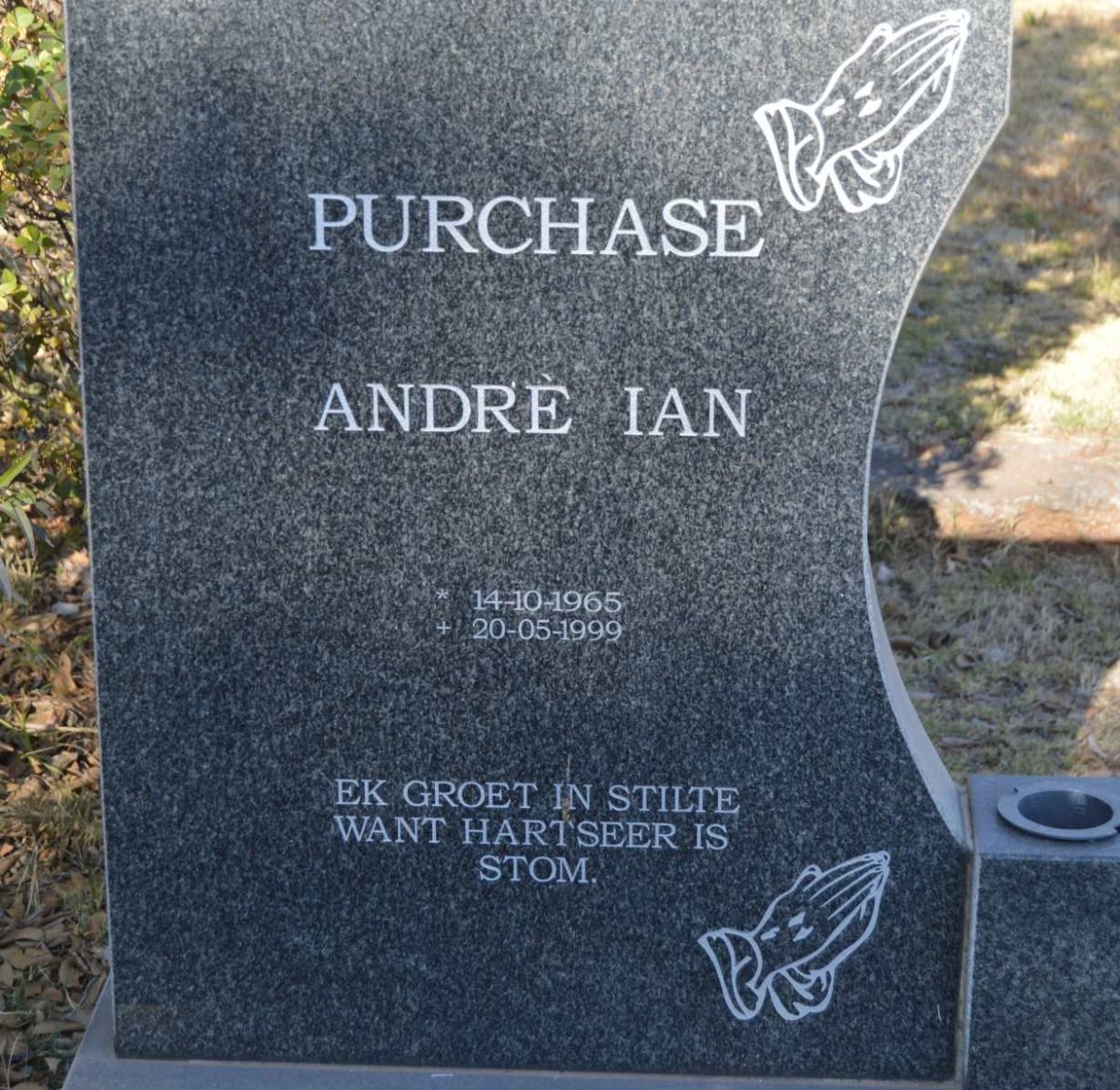 PURCHASE André Ian 1965-1999
