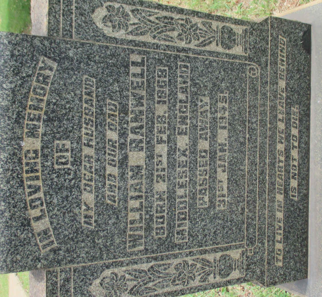 RANWELL William 1868-1945