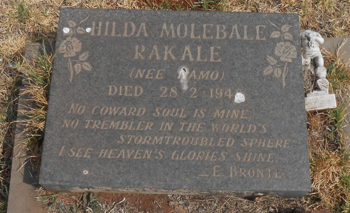 RAKALE Hilda Molebale nee NAMO -1948
