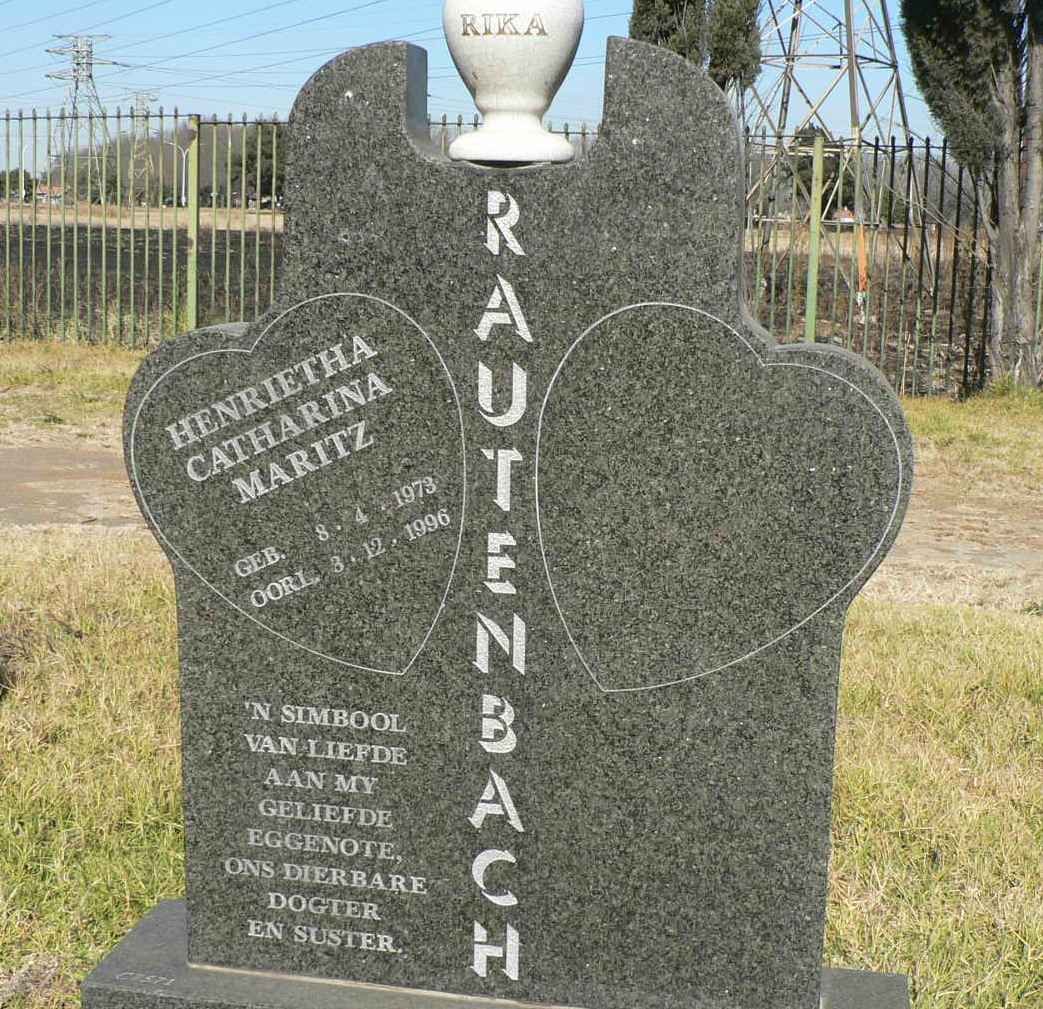 RAUTENBACH Henrietha Catharina Maritz 1973-1996