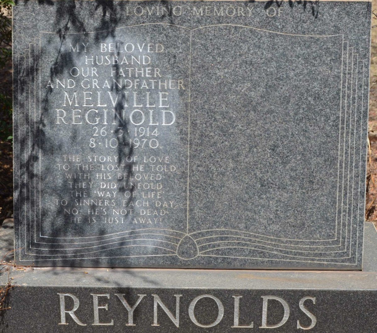 REYNOLDS Melville Reginold 1914-1970