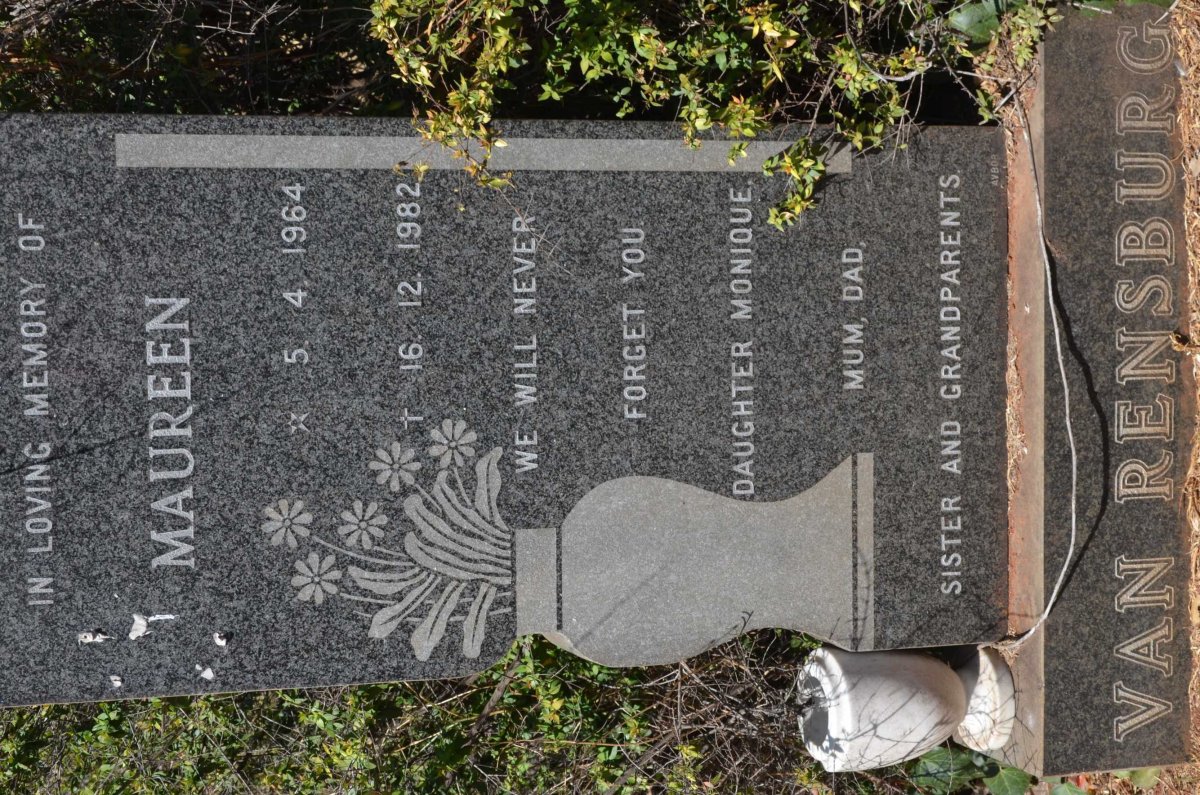 RENSBURG Maureen, van 1964-1982
