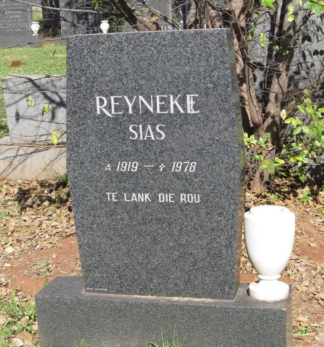 REYNEKE Sias 1919-1978