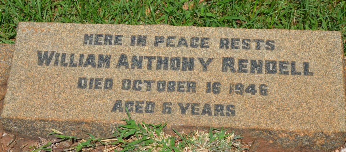 RENDELL William Anthony -1946