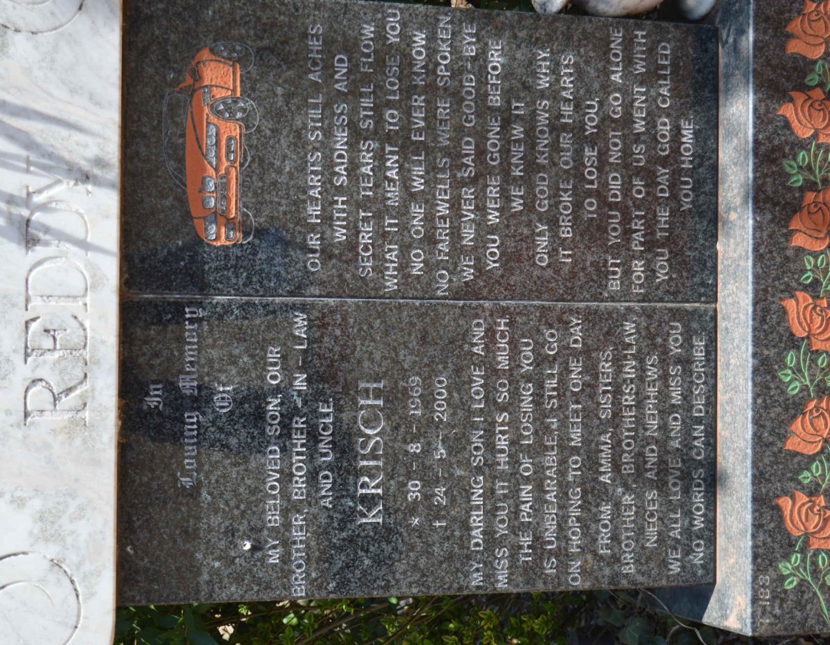 REDDY Krisch 1969-2000