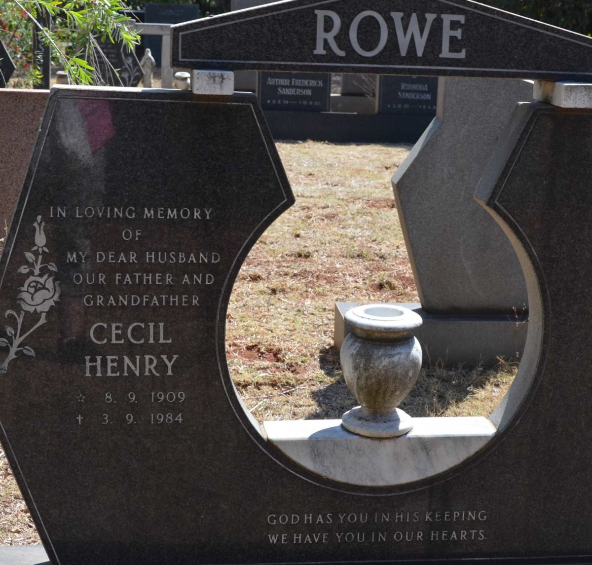 ROWE Cecil Henry 1909-1984