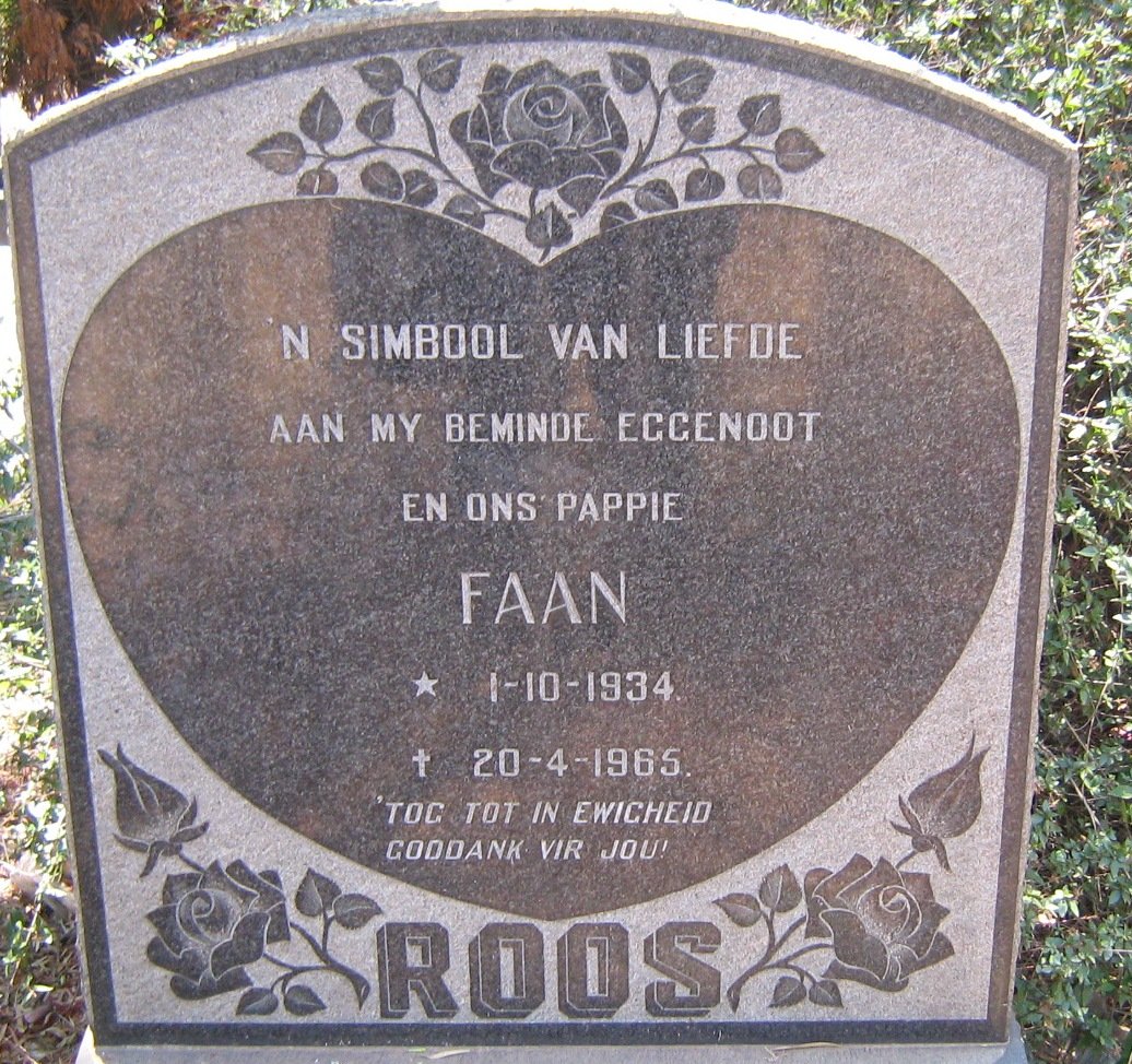 ROOS Faan 1934-1965
