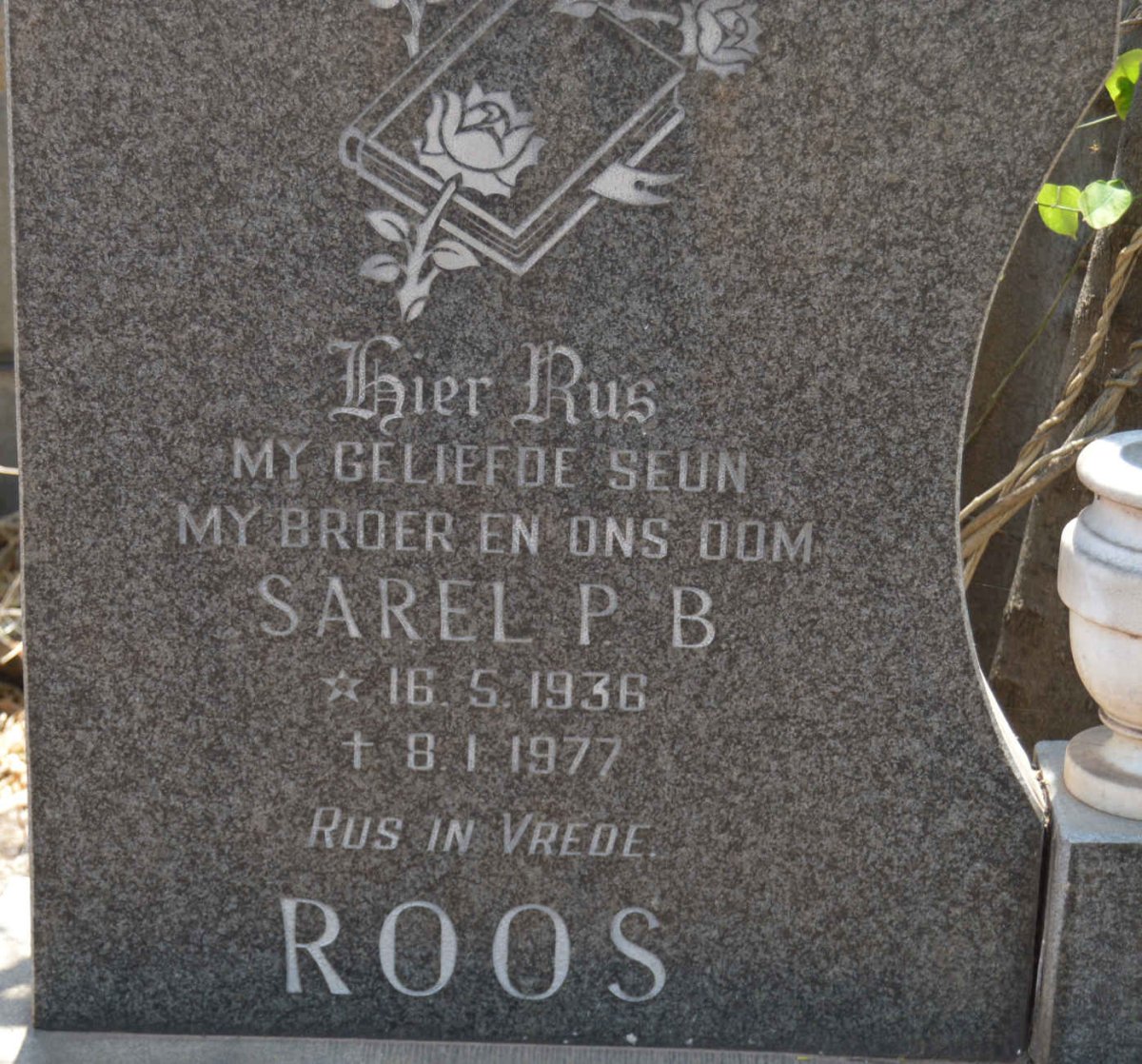 ROOS Sarel P.B. 1936-1977