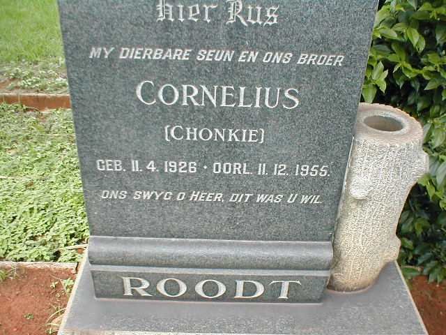 ROODT Cornelius  1926-1955