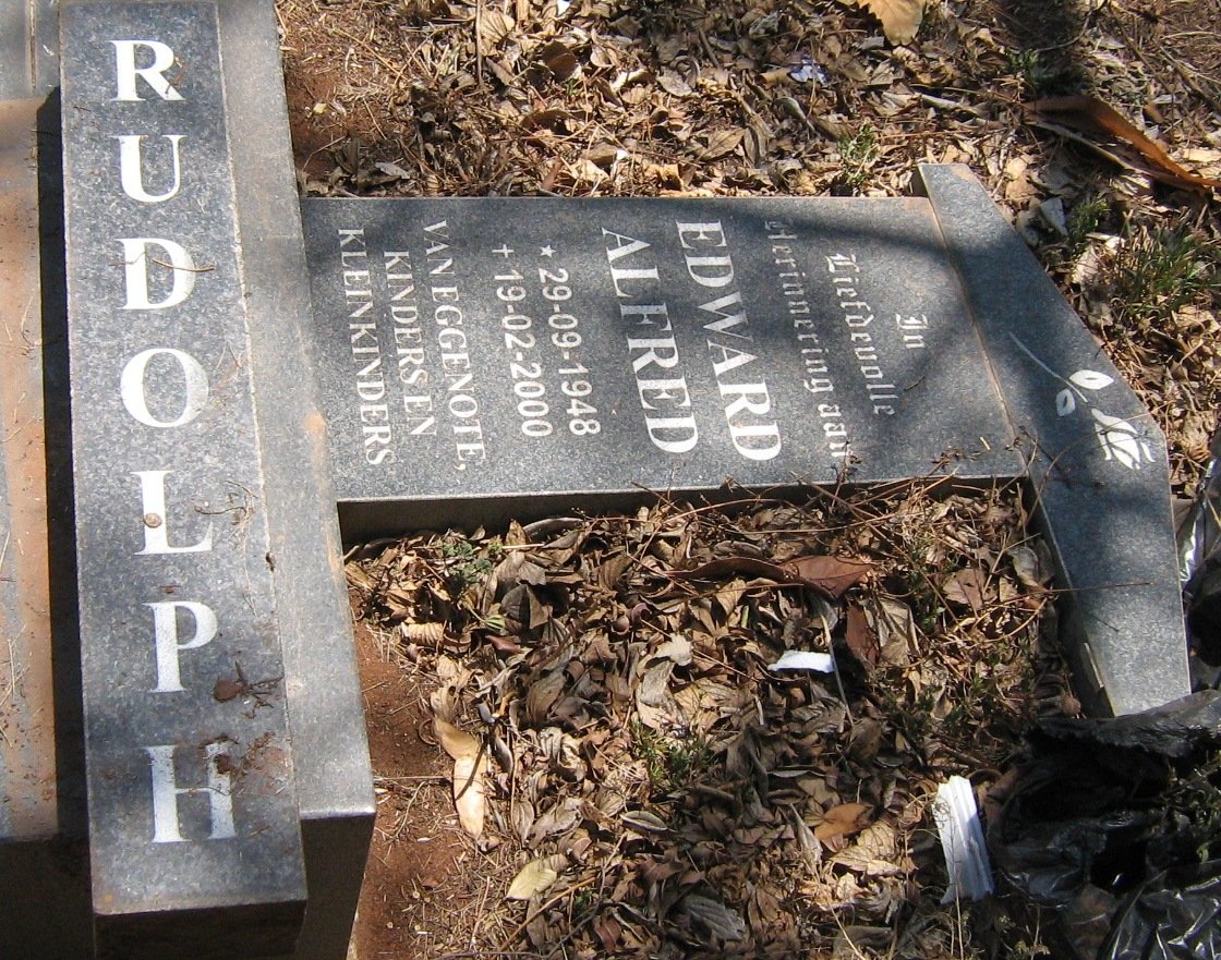 RUDOLPH Edward Alfred 1948-2000
