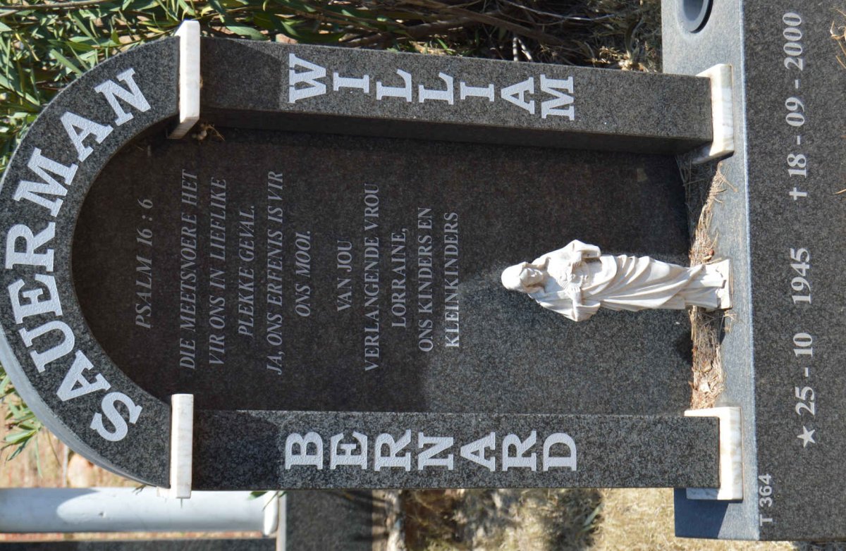 SAUERMAN Bernard William 1945-2000