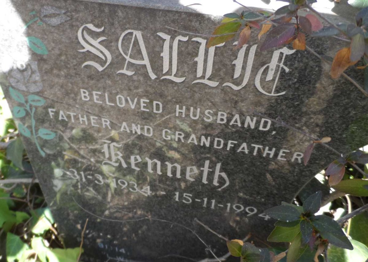 SALLIE Kenneth 1934-1994
