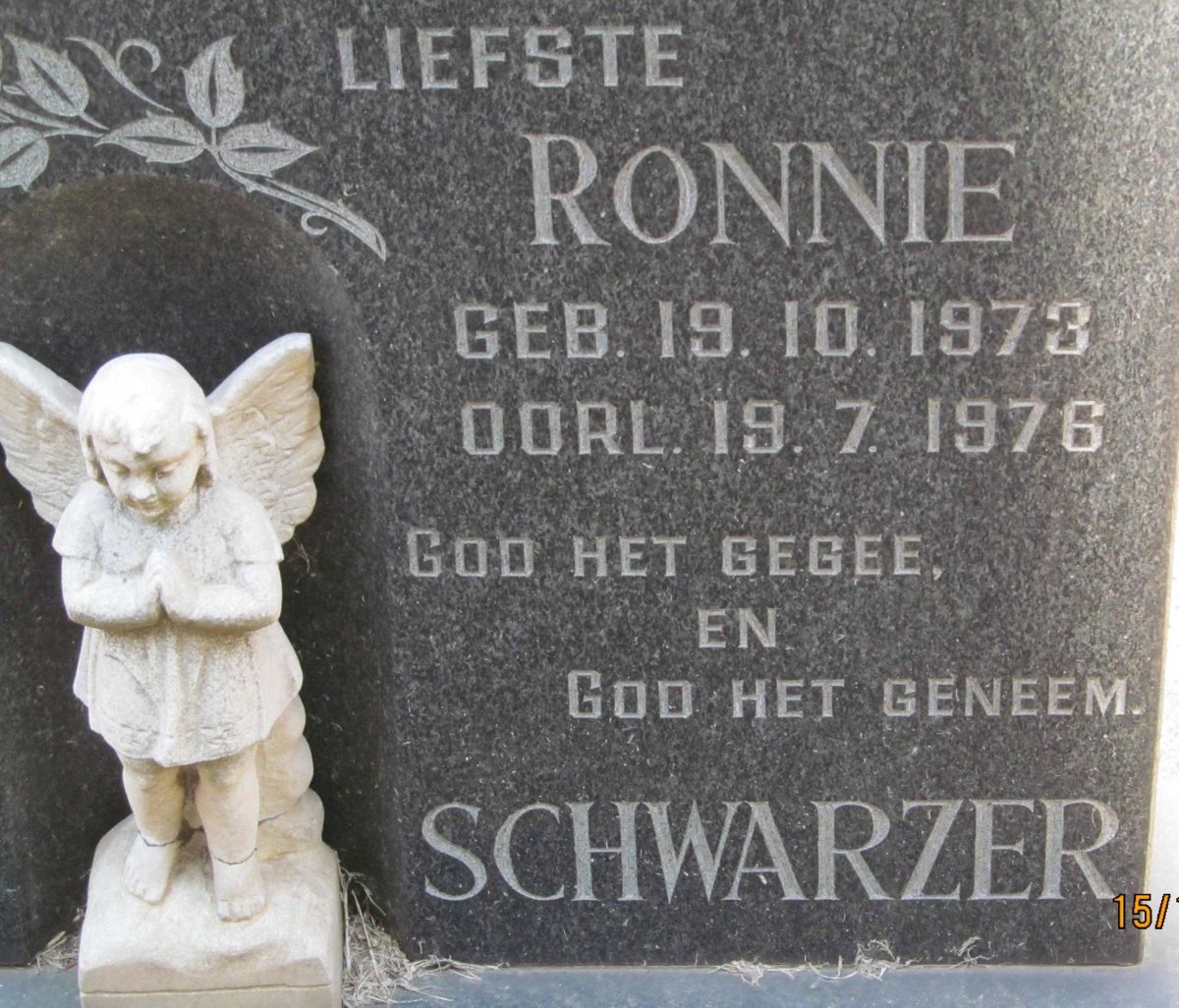 SCHWARZER Ronnie 1973-1976