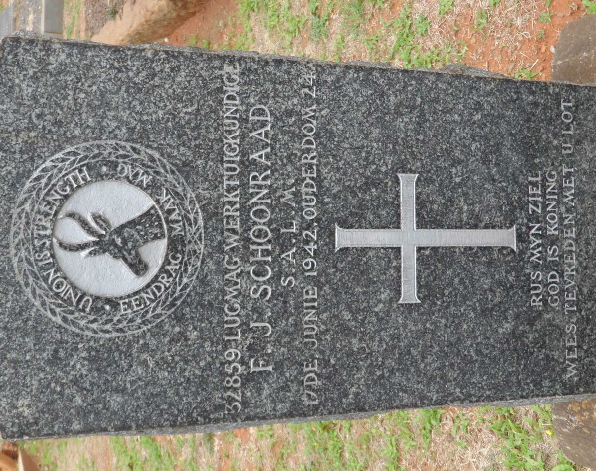 SCHOONRAAD F.J. -1942