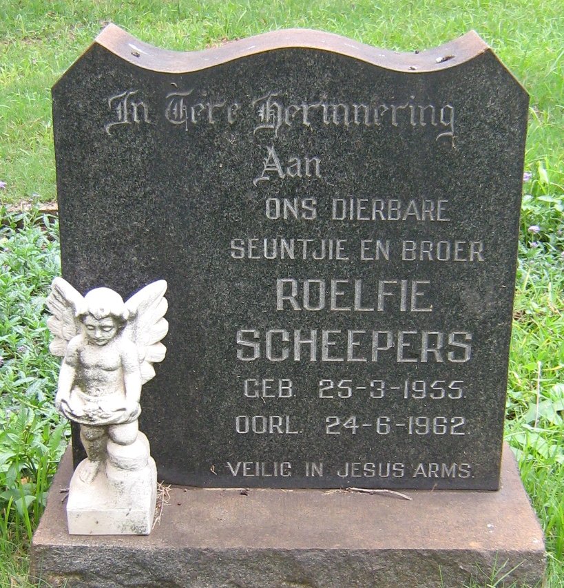 SCHEEPERS Roelfie 1955-1962