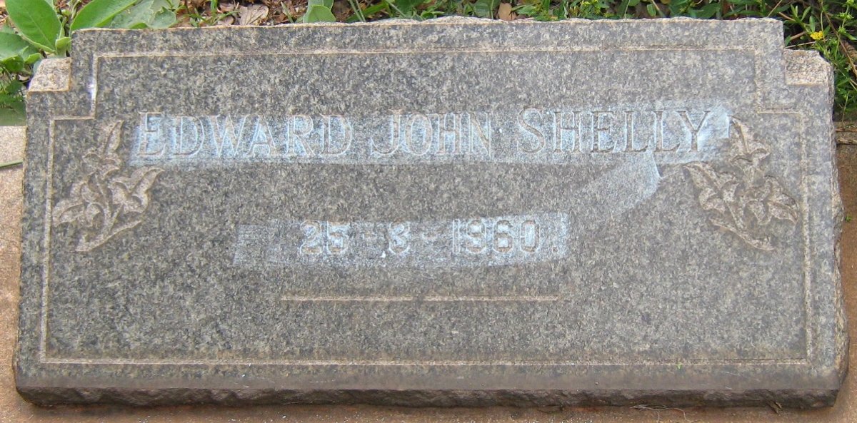 SHELLY Edward John -1960