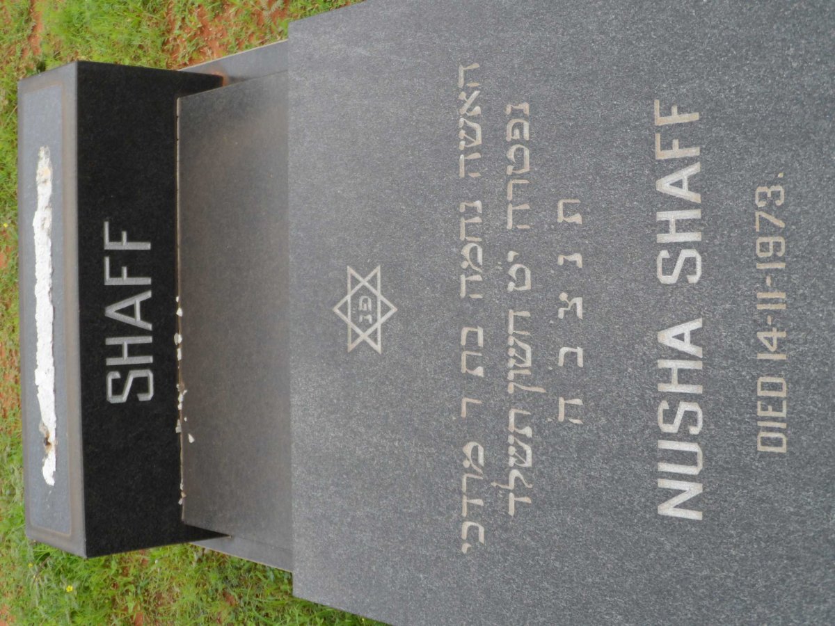 SHAFF Nusha -1973