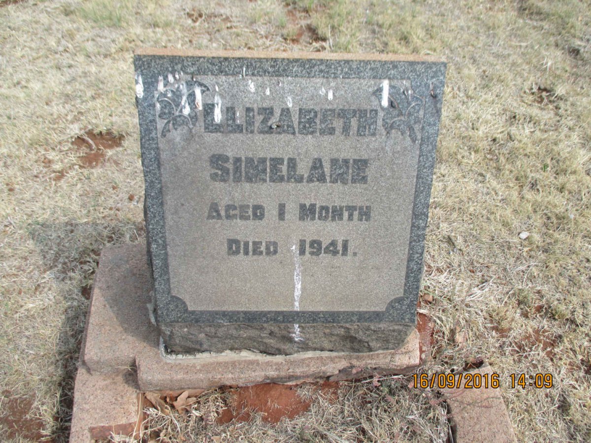 SIMELANE Llizabeth -1941