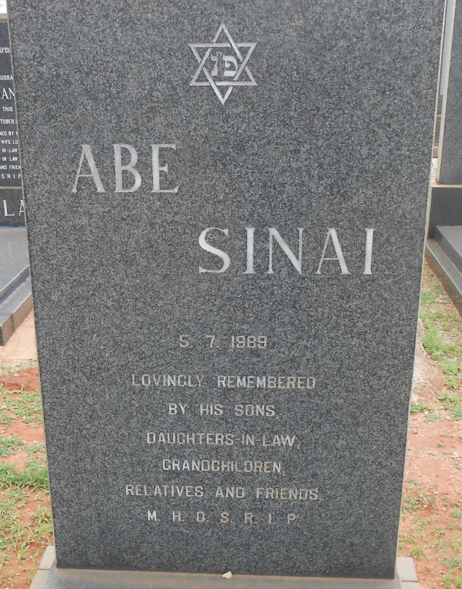SINAI Abe -1989