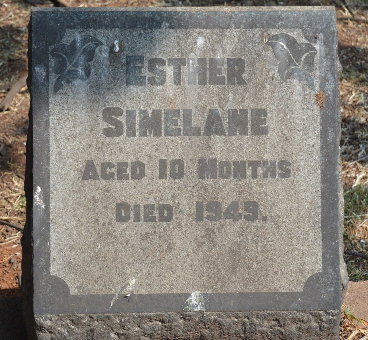SIMELANE Esther -1949