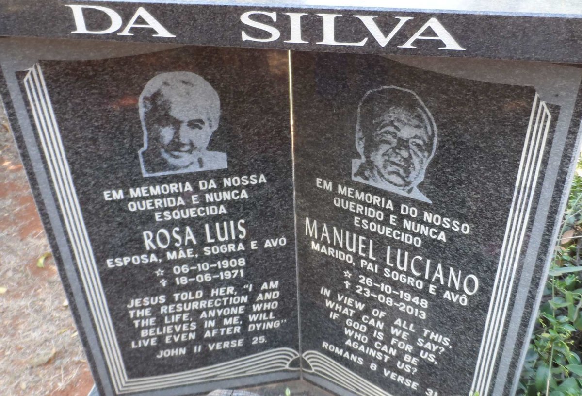 SILVA Manuel Luciano, da 1948-2013 &amp; Rosa Luis 1908-1971
