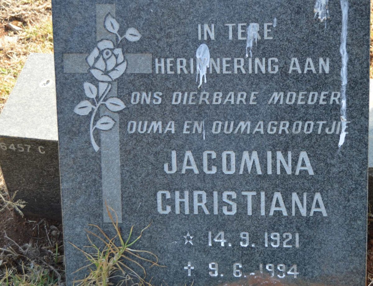 SMITH Jacomina Christiana 1921-1994