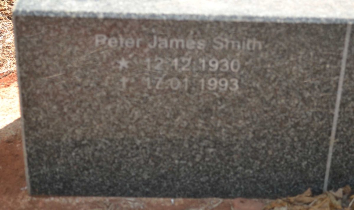 SMITH Peter James 1930-1993
