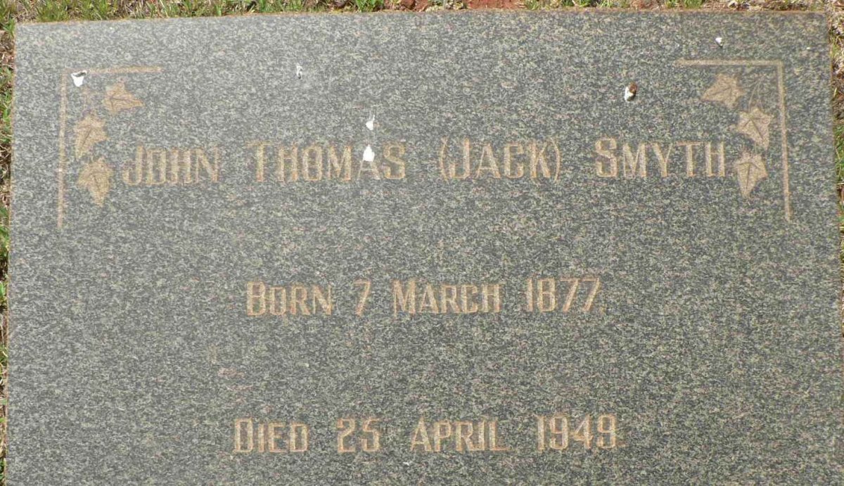 SMYTH John Thomas 1877-1949