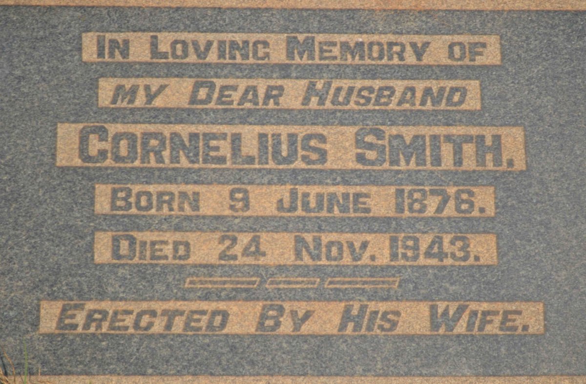 SMITH Cornelius 1876-1943