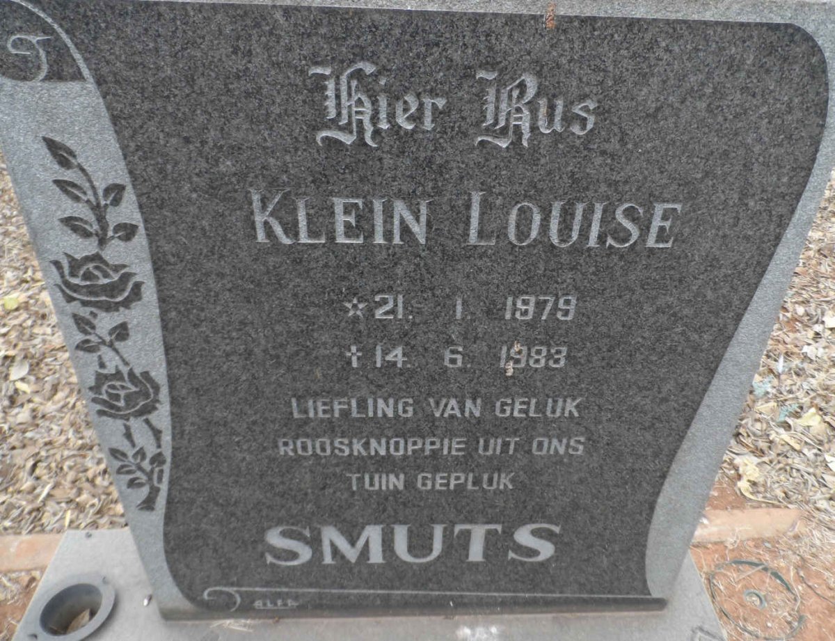 SMUTS Louise 1979-1983