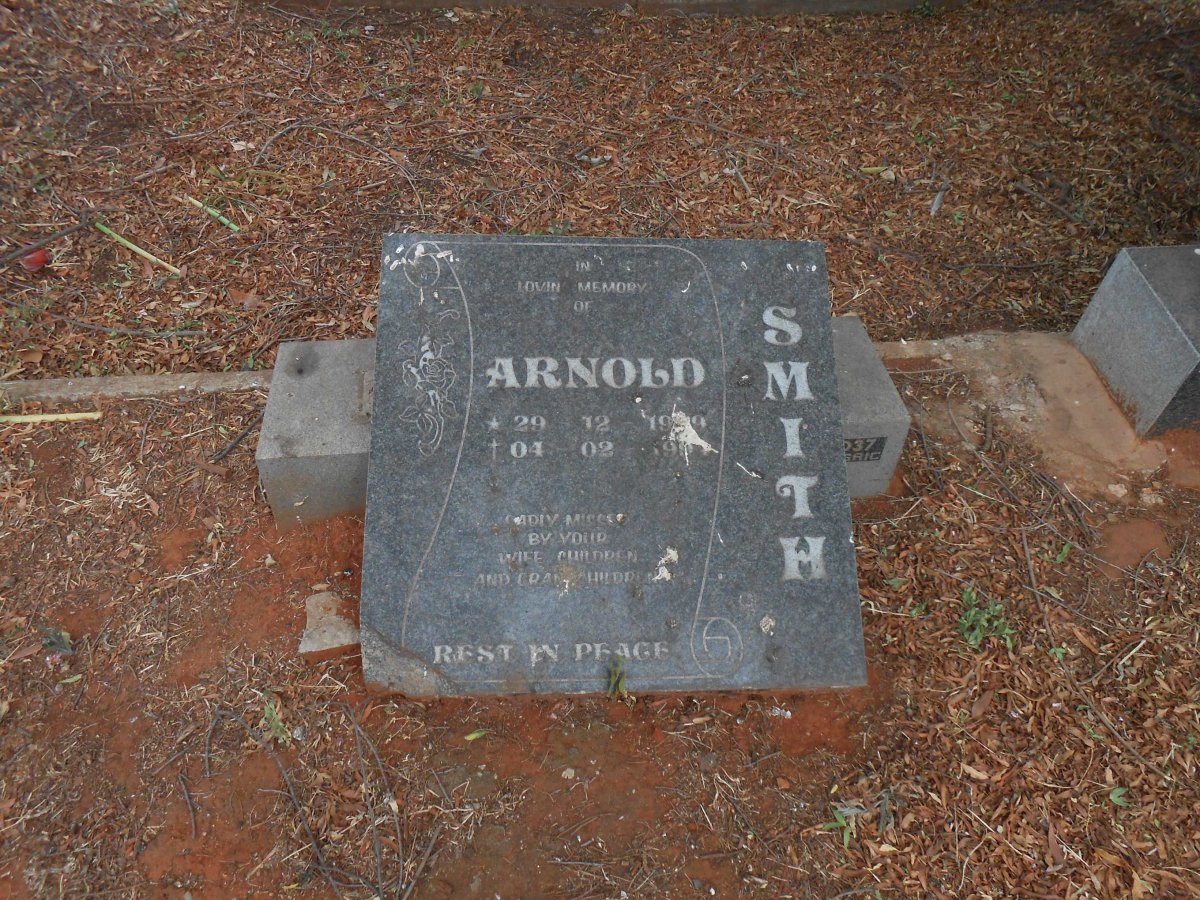 SMITH Arnold 1929-199?