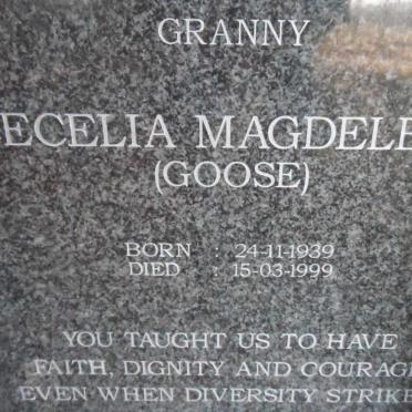 SMITH Cecelia Magdelene 1939-1999