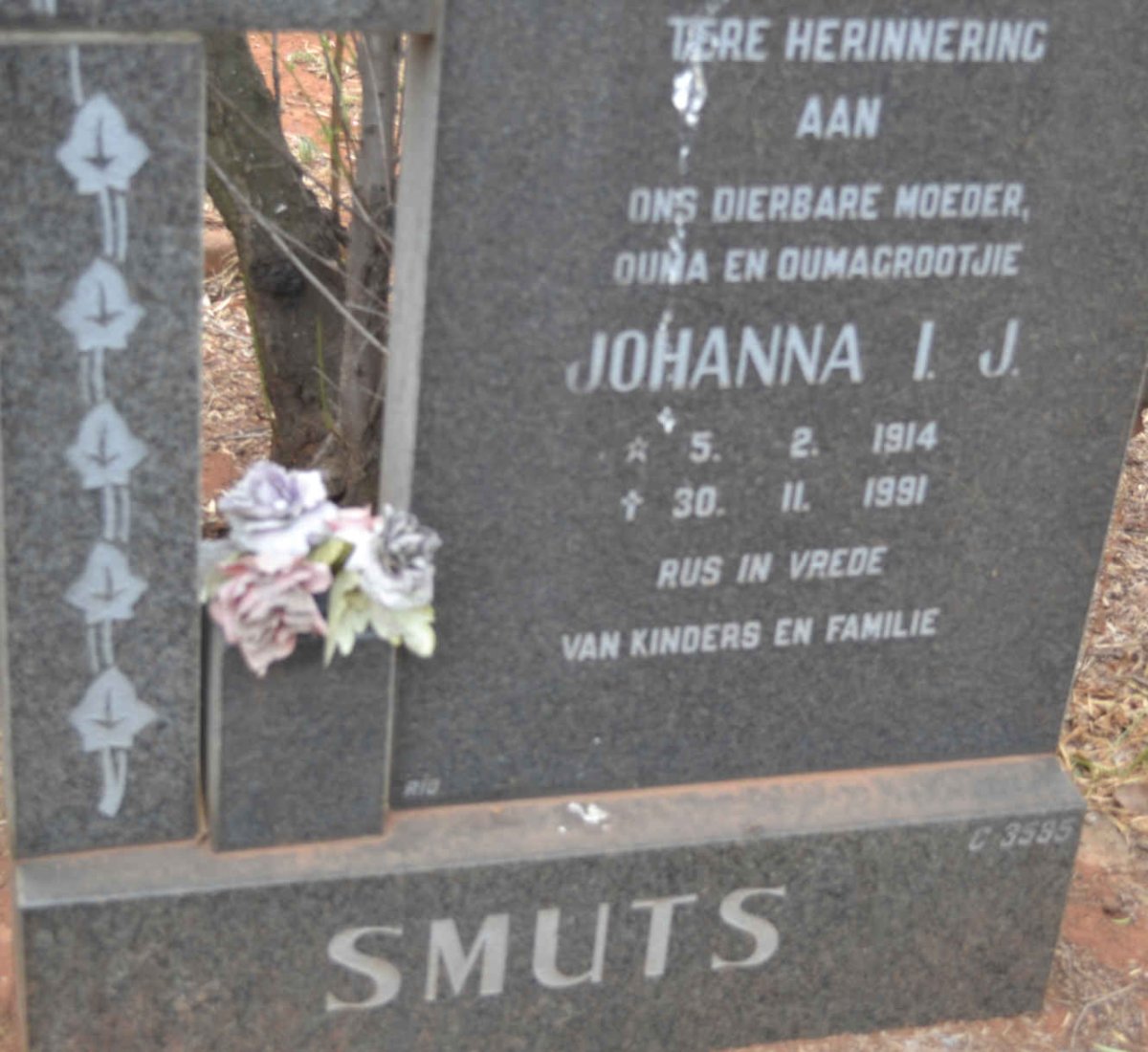 SMUTS Johanna I.J. 1914-1991