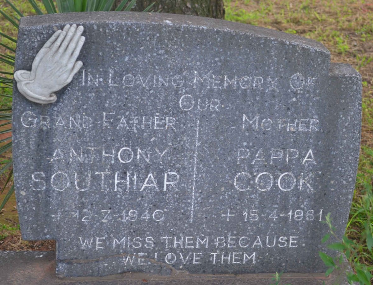 SOUTHIAR Anthony -1940 :: COOK Pappa -1981