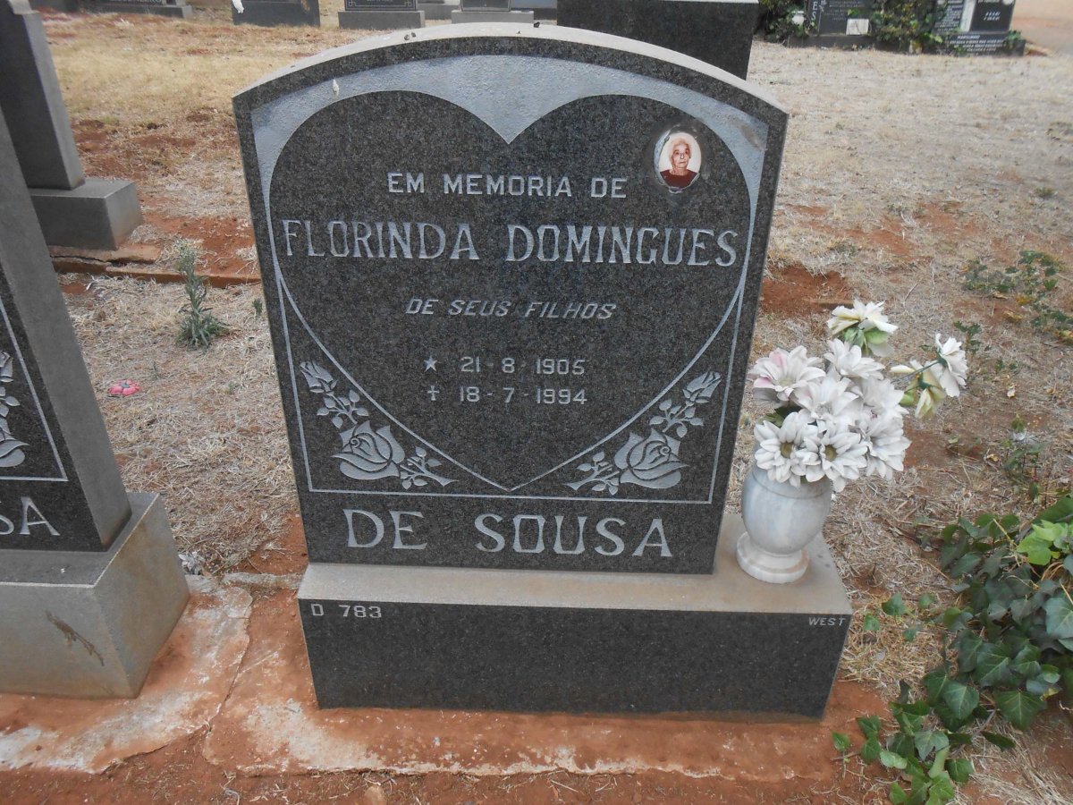 SOUSA Florinda Domingues, de 1905-1994