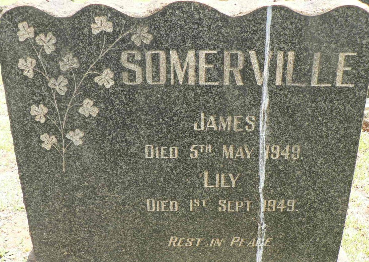 SOMERVILLE James -1949 &amp; Lily -1949