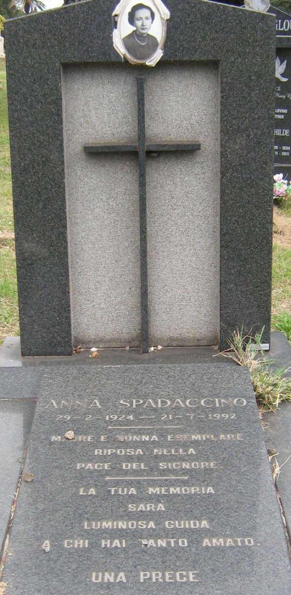 SPADACCINO Anna 1924-1992