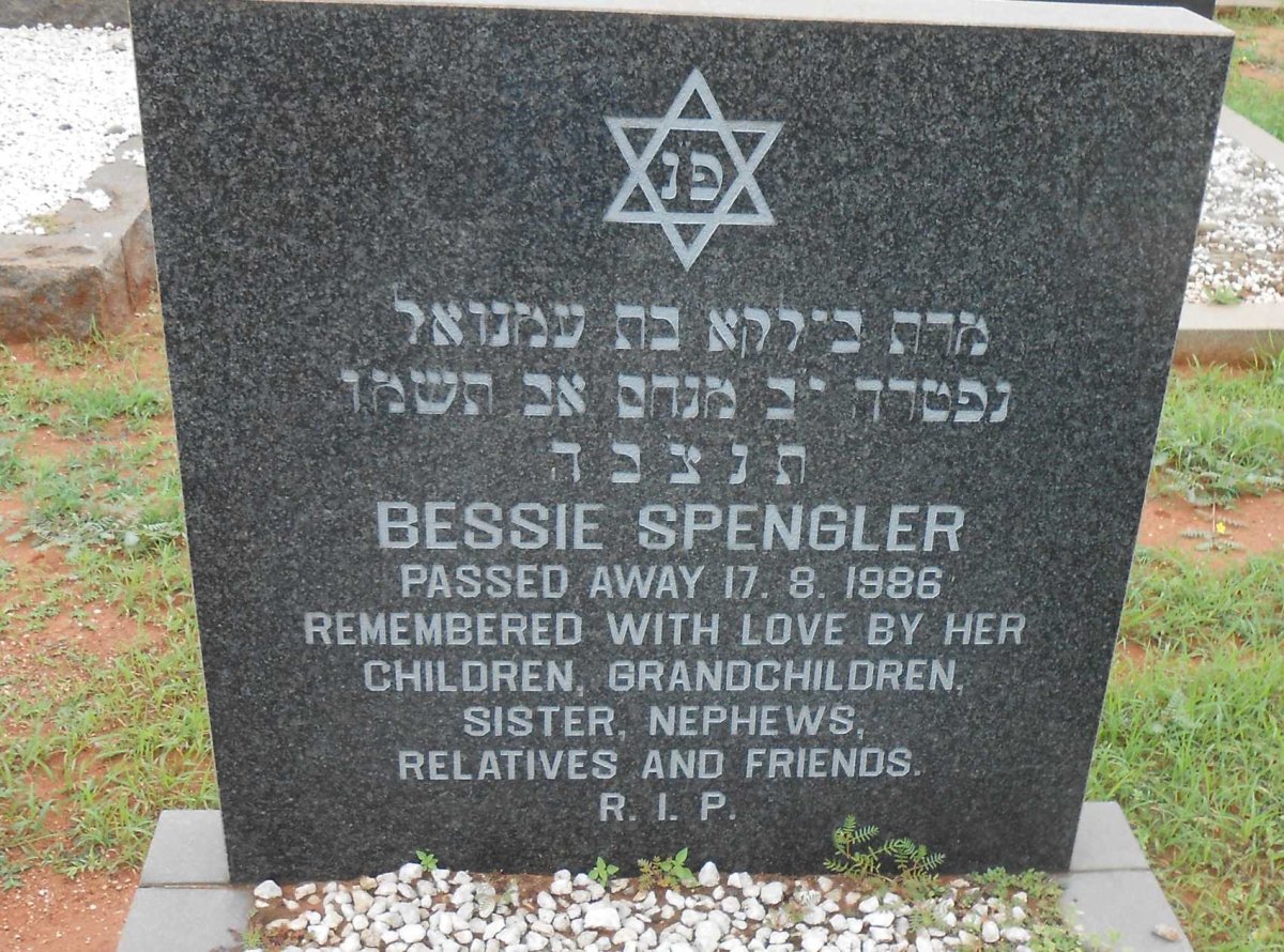 SPENGLER Bessie -1986