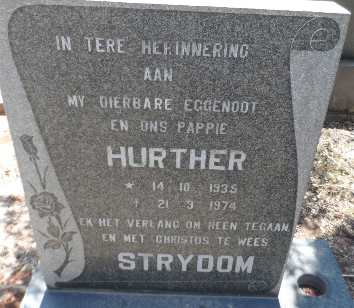 STRYDOM Hurther 1935-1974