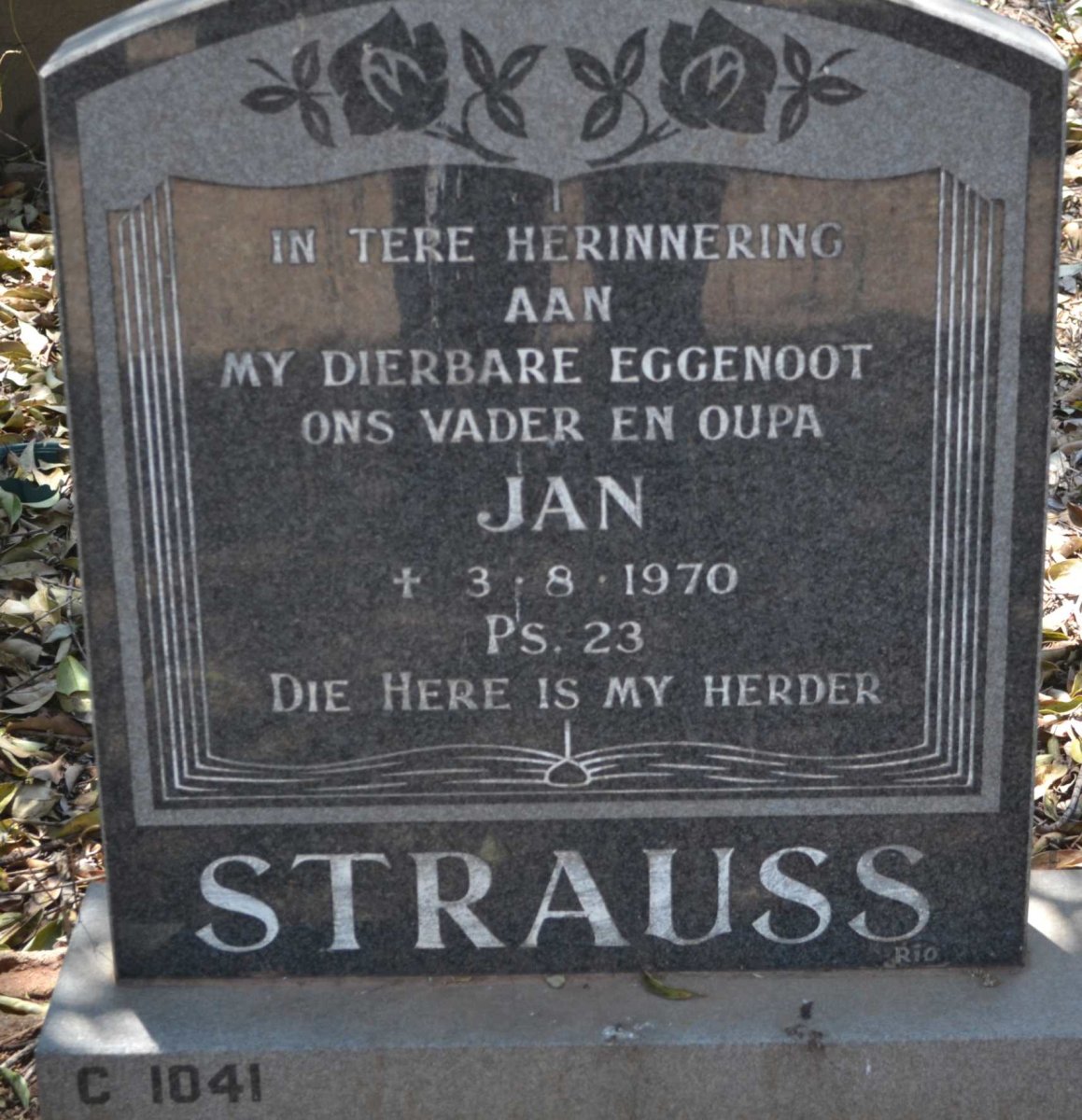 STRAUSS Jan -1970