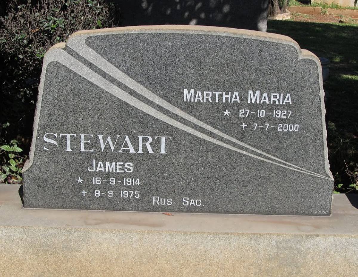 STEWART James 1914-1975 &amp; Martha Maria 1927-2000