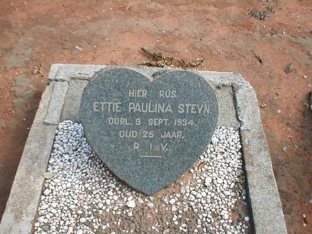STEYN Ettie Paulina -1934